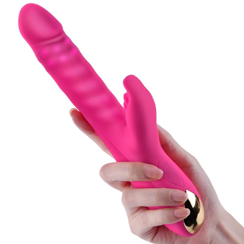 Erocome - Capricornus Thrusting Rotating Rabbit Vibrator (Cerise) -  Rabbit Dildo (Vibration) Rechargeable  Durio.sg