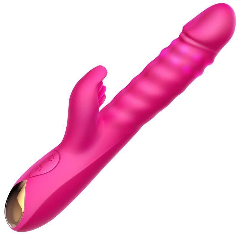 Erocome - Capricornus Thrusting Rotating Rabbit Vibrator (Cerise) -  Rabbit Dildo (Vibration) Rechargeable  Durio.sg