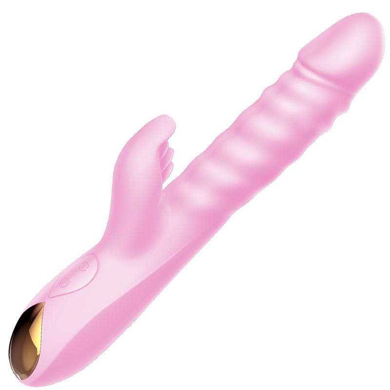 Erocome - Capricornus Thrusting Rotating Rabbit Vibrator (Pink) -  Rabbit Dildo (Vibration) Rechargeable  Durio.sg