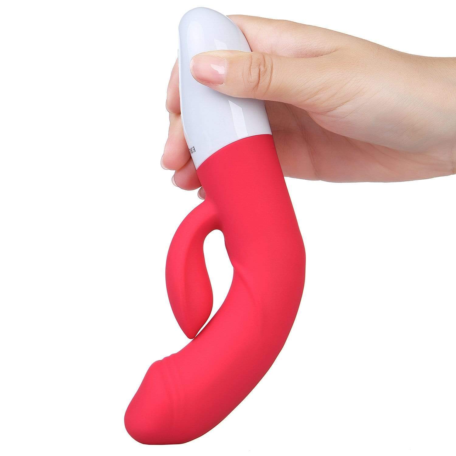 Erocome - Crater Rabbit Vibrator (Red) -  Rabbit Dildo (Vibration) Rechargeable  Durio.sg