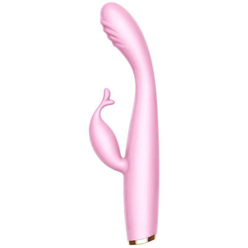 Erocome - Cygnus Rechargeable Kissing Rabbit Vibrator (Pink) -  Rabbit Dildo (Vibration) Rechargeable  Durio.sg