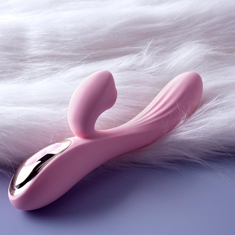 Erocome - Delphinus Vibrating Sucking Rabbit Vibrator (Pink) -  Rabbit Dildo (Vibration) Rechargeable  Durio.sg