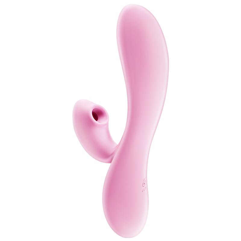 Erocome - Delphinus Vibrating Sucking Rabbit Vibrator (Pink) -  Rabbit Dildo (Vibration) Rechargeable  Durio.sg
