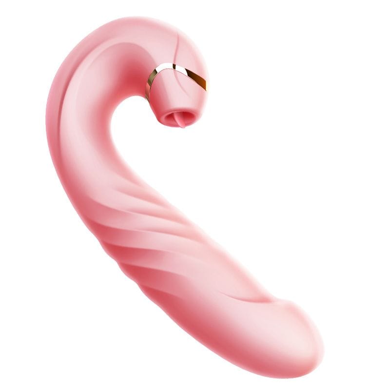 Erocome - Draco Thrusting Vibrating Sucking Heating Dildo (Pink) -  G Spot Dildo (Vibration) Rechargeable  Durio.sg