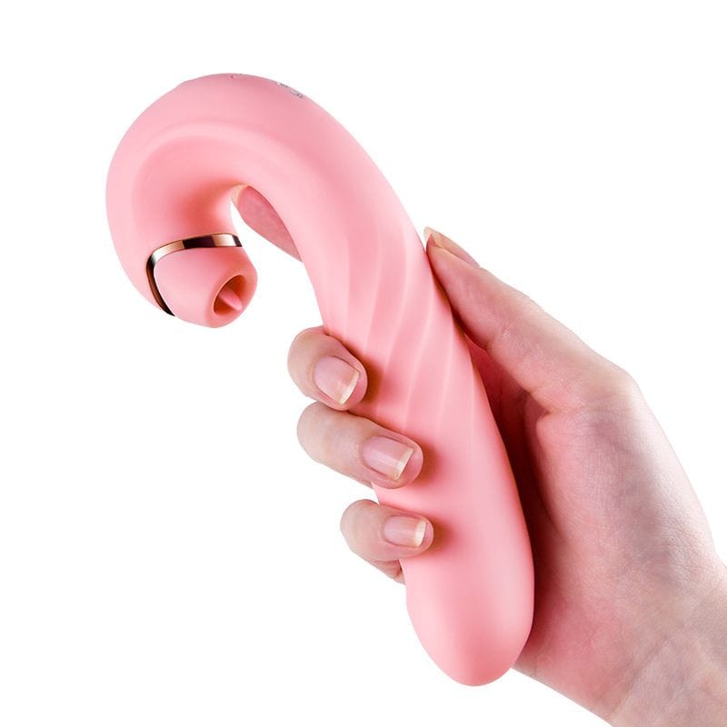 Erocome - Draco Thrusting Vibrating Sucking Heating Dildo (Pink) -  G Spot Dildo (Vibration) Rechargeable  Durio.sg