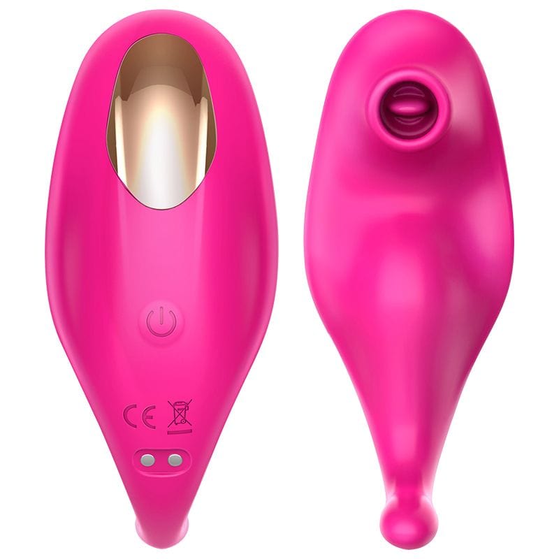 Erocome - Equuleus App-Controlled Vibrating Sucking Clit Massager (Cerise) -  Clit Massager (Vibration) Rechargeable  Durio.sg