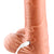 Erocome - Hercules Auto Thrusting Rotating Vibrator (Beige) -  Realistic Dildo with suction cup (Vibration) Rechargeable  Durio.sg