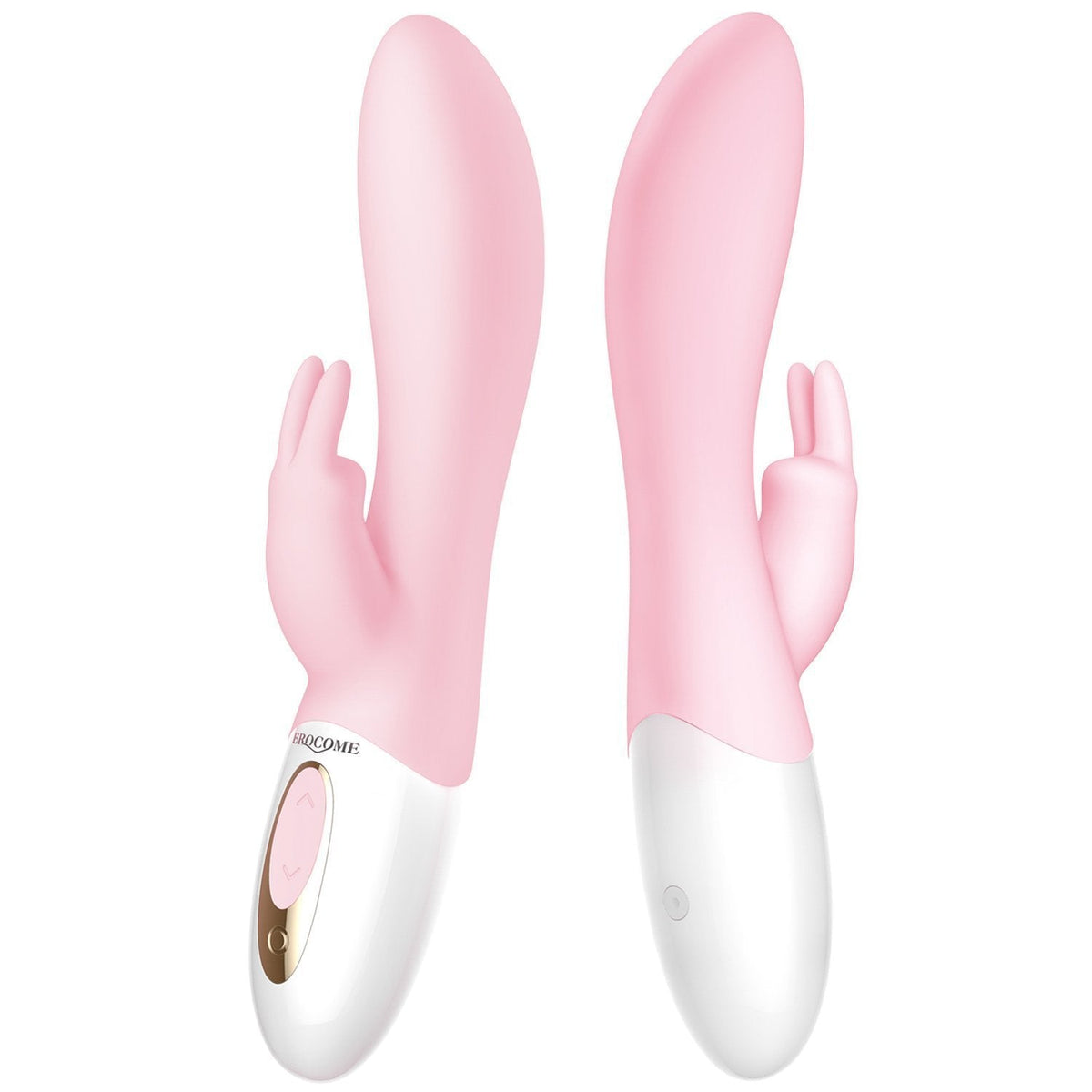 Erocome - Hydra Heat Rotating Rabbit Vibrator(Pink) -  Rabbit Dildo (Vibration) Rechargeable  Durio.sg
