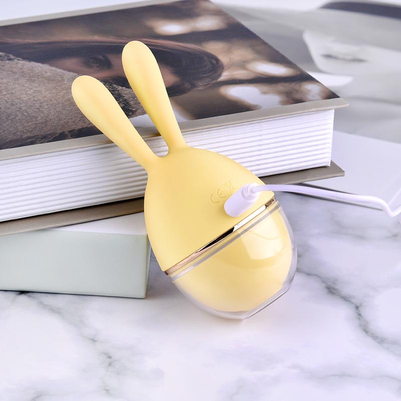 Erocome - Leporis  Clitoral Air Stimulator Clit Massager (Yellow) -  Clit Massager (Vibration) Rechargeable  Durio.sg