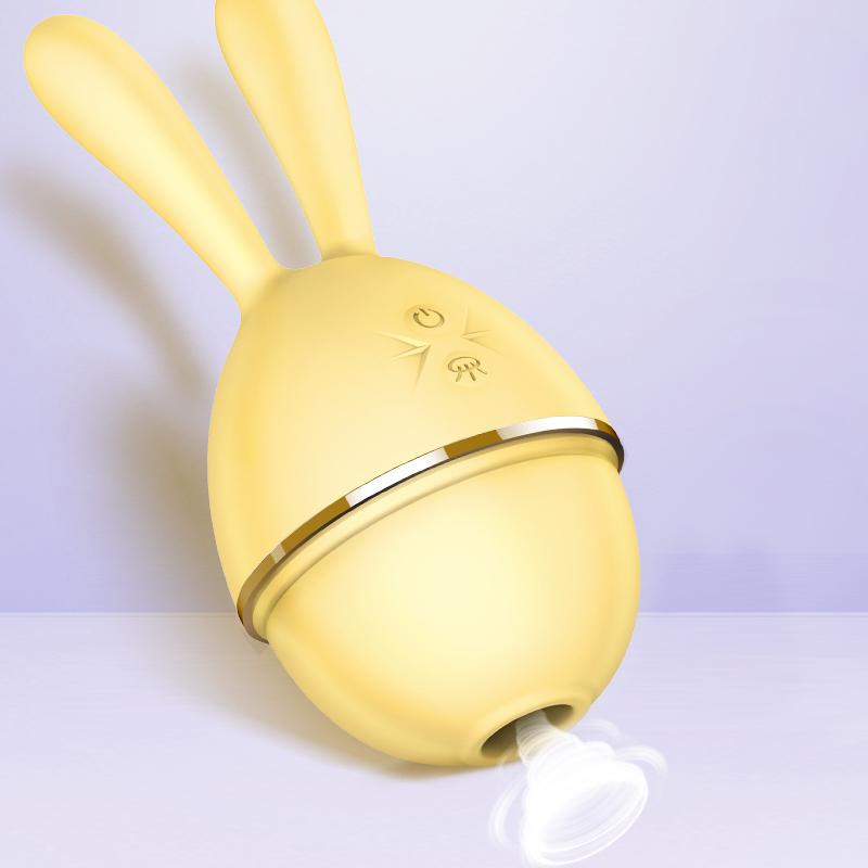 Erocome - Leporis  Clitoral Air Stimulator Clit Massager (Yellow) -  Clit Massager (Vibration) Rechargeable  Durio.sg