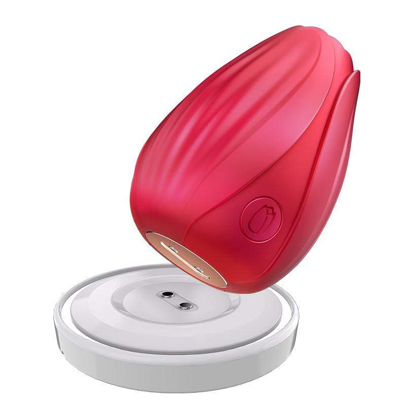 Erocome - Libra Clitoral Stimulator (Rose) -  Clit Massager (Vibration) Rechargeable  Durio.sg