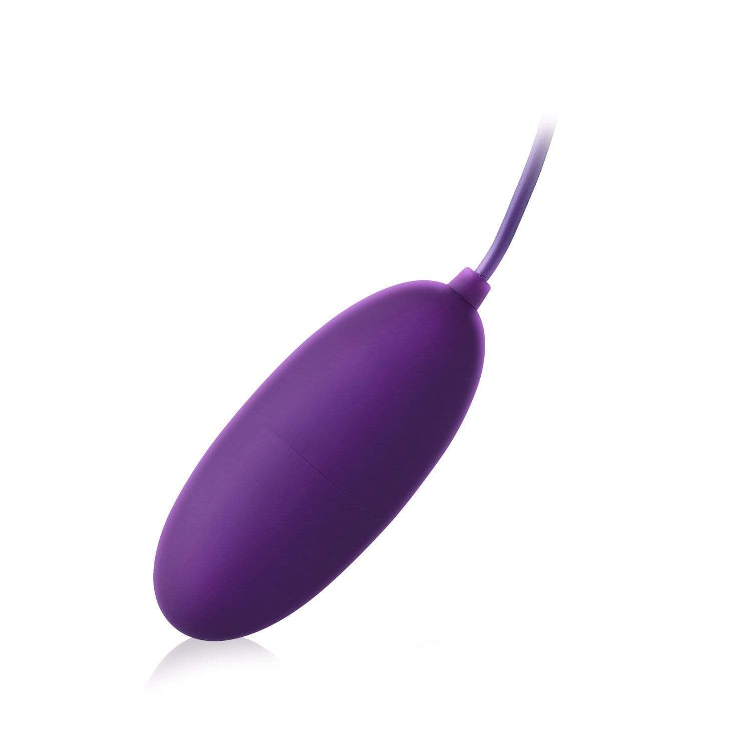Erocome - Lyra Solo Remote Control Egg Vibrator (Purple) -  Wireless Remote Control Egg (Vibration) Non Rechargeable  Durio.sg