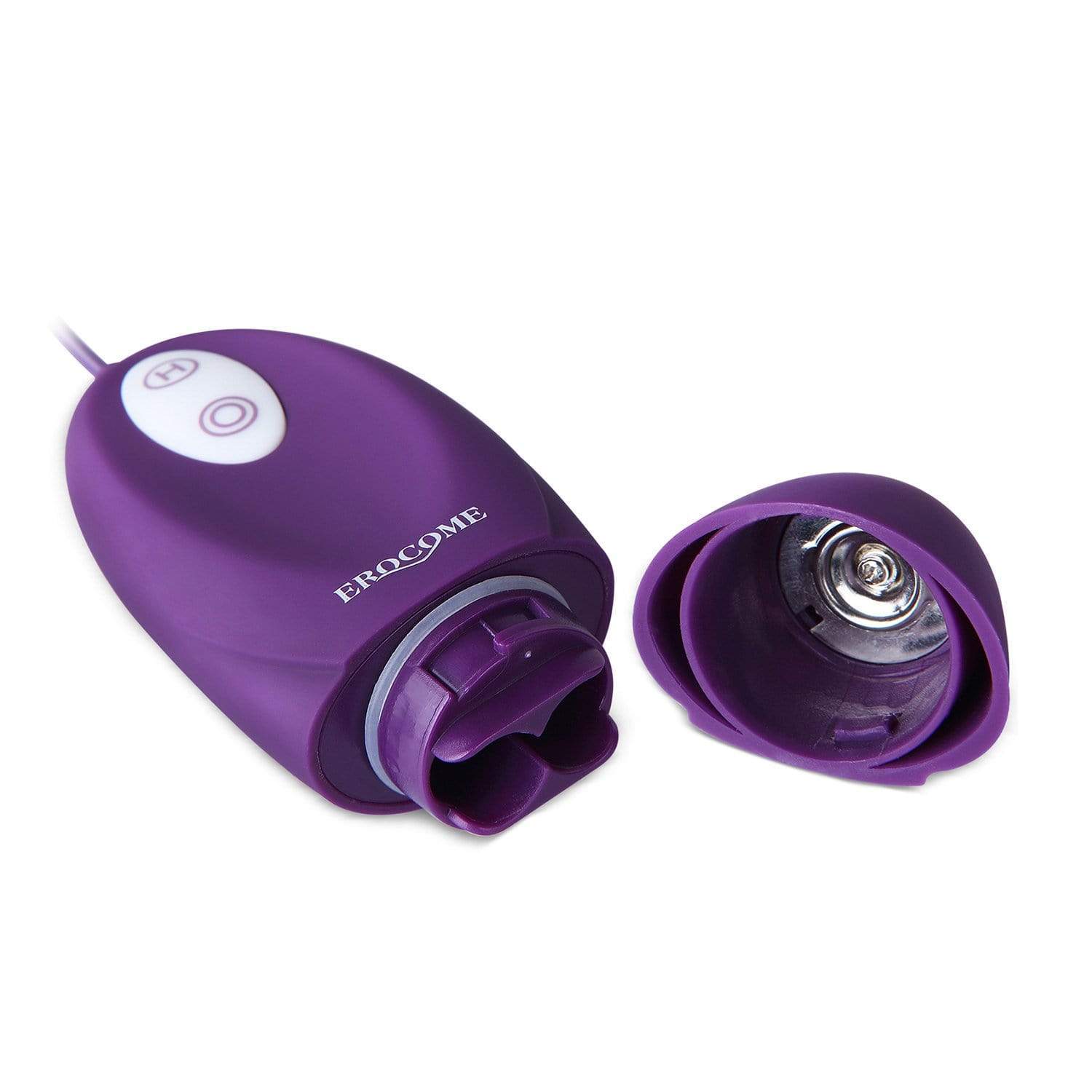 Erocome - Lyra Solo Remote Control Egg Vibrator (Purple) -  Wireless Remote Control Egg (Vibration) Non Rechargeable  Durio.sg
