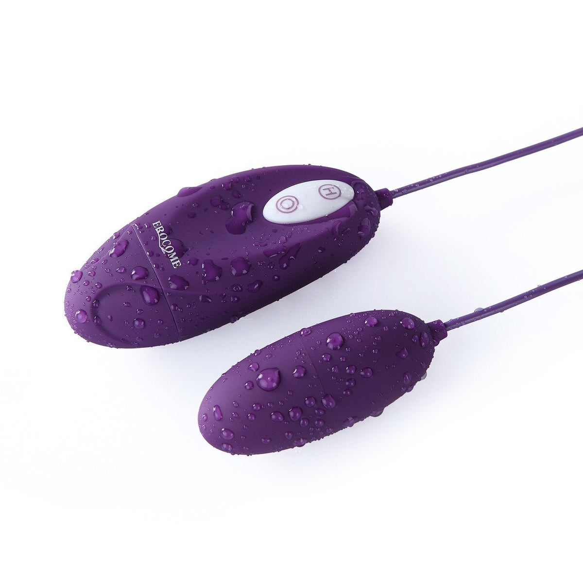 Erocome - Lyra Solo Remote Control Egg Vibrator (Purple) -  Wireless Remote Control Egg (Vibration) Non Rechargeable  Durio.sg