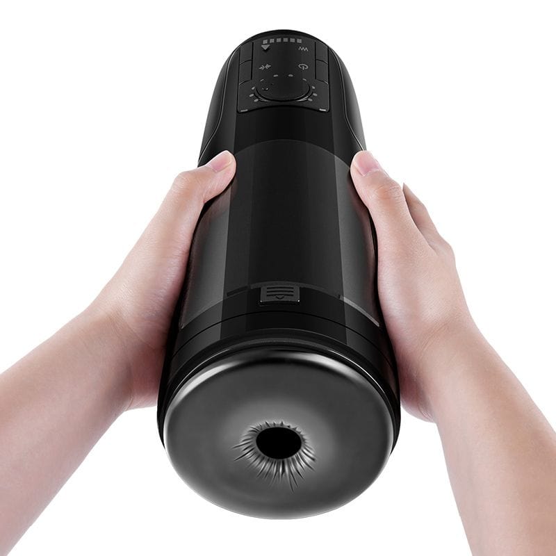 Erocome - Monoceros Thrusting Heating Vibrating Stroker Masturbator (Black) -  Masturbator Soft Stroker (Vibration) Rechargeable  Durio.sg