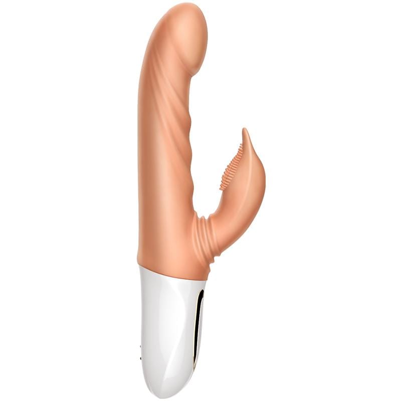 Erocome - Persurs Rabbit Vibrator (Beige) -  Rabbit Dildo (Vibration) Rechargeable  Durio.sg