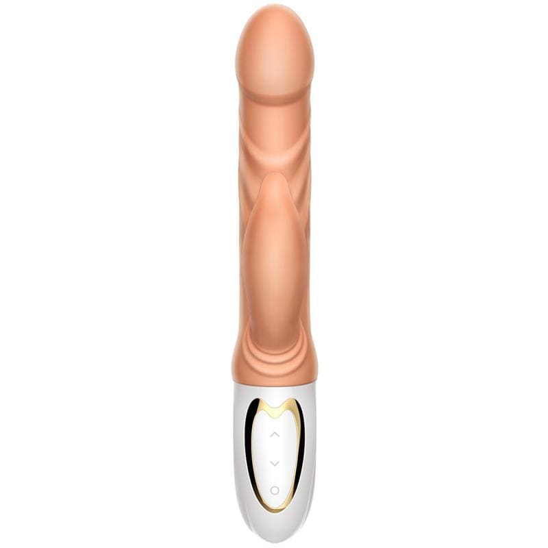 Erocome - Persurs Rabbit Vibrator (Beige) -  Rabbit Dildo (Vibration) Rechargeable  Durio.sg