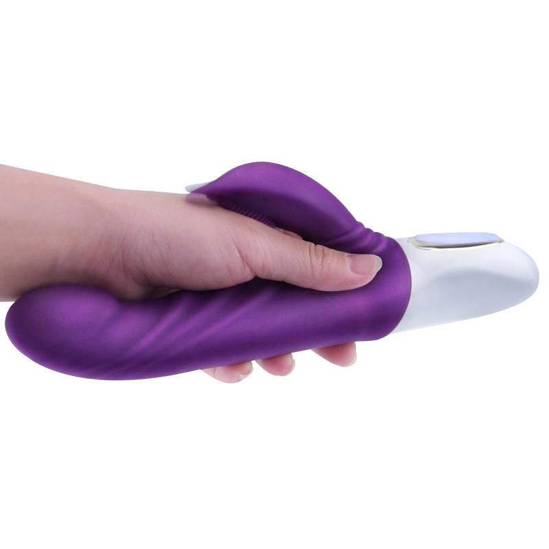 Erocome - Persurs Rabbit Vibrator (Purple) -  Rabbit Dildo (Vibration) Rechargeable  Durio.sg