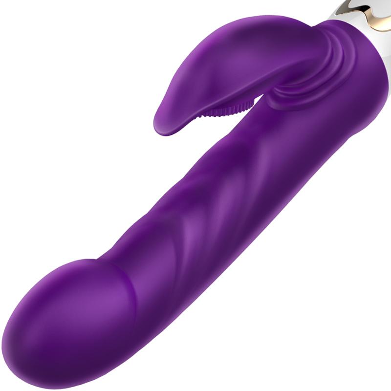 Erocome - Persurs Rabbit Vibrator (Purple) -  Rabbit Dildo (Vibration) Rechargeable  Durio.sg