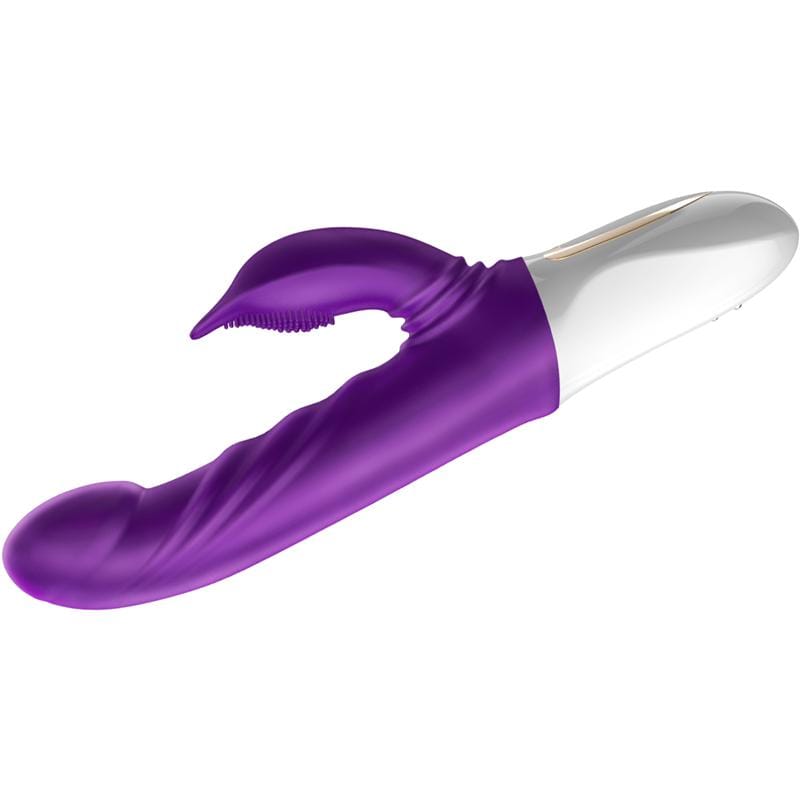 Erocome - Persurs Rabbit Vibrator (Purple) -  Rabbit Dildo (Vibration) Rechargeable  Durio.sg