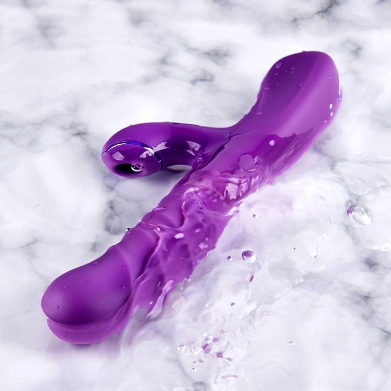 Erocome - Phoenix Thrusting Sucking Rabbit Vibrator -  Rabbit Dildo (Vibration) Rechargeable  Durio.sg