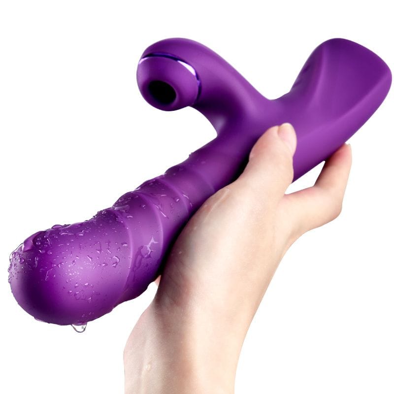 Erocome - Phoenix Thrusting Sucking Rabbit Vibrator -  Rabbit Dildo (Vibration) Rechargeable  Durio.sg