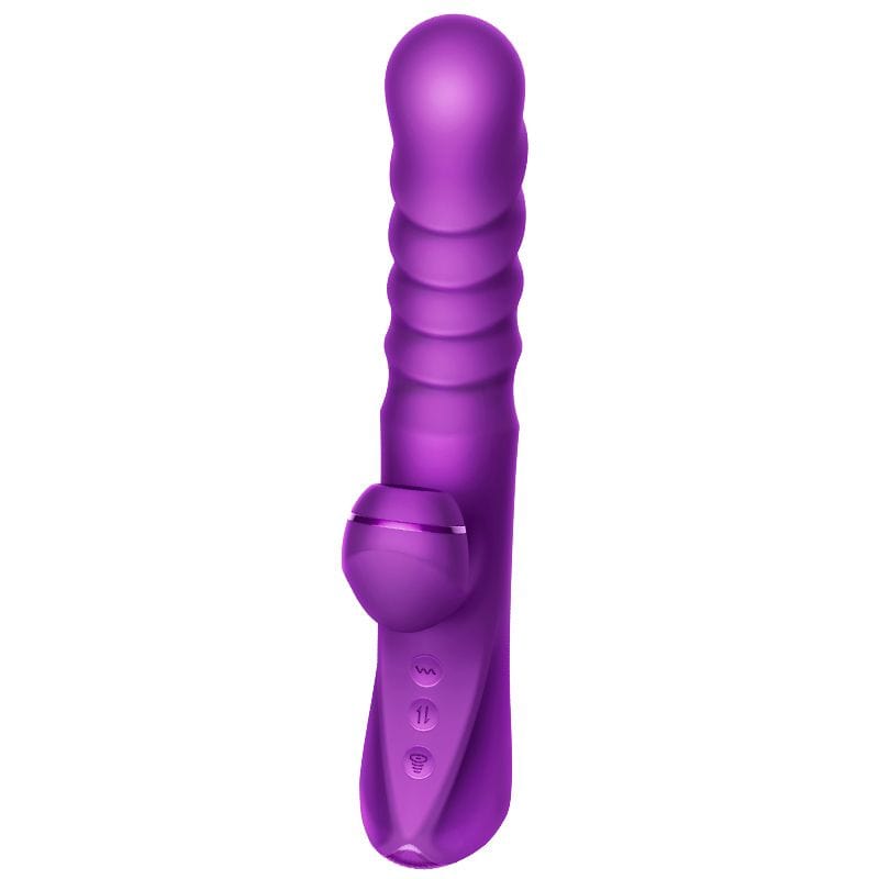 Erocome - Phoenix Thrusting Sucking Rabbit Vibrator -  Rabbit Dildo (Vibration) Rechargeable  Durio.sg