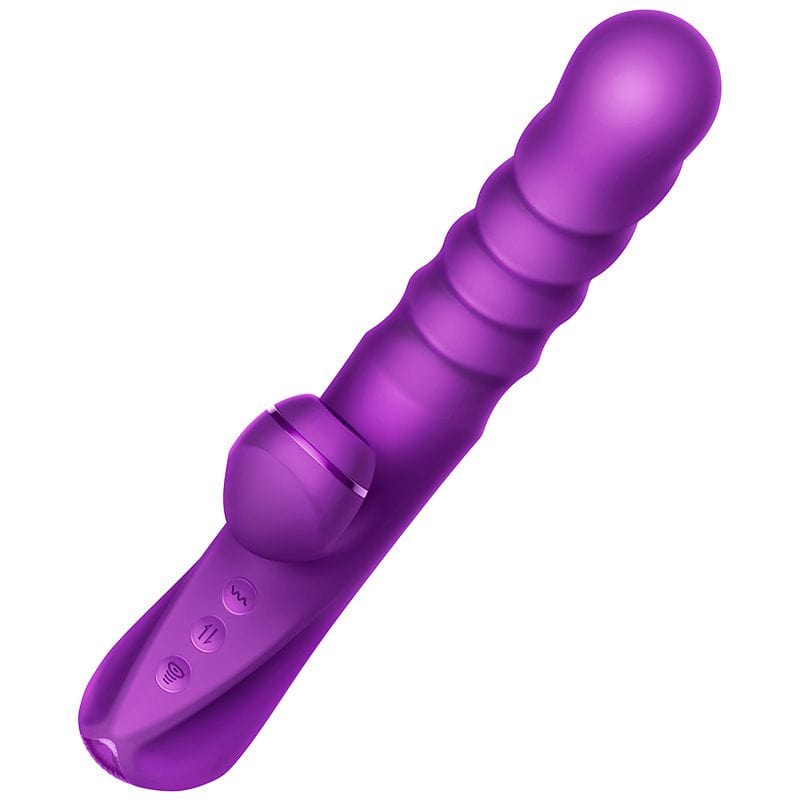 Erocome - Phoenix Thrusting Sucking Rabbit Vibrator -  Rabbit Dildo (Vibration) Rechargeable  Durio.sg