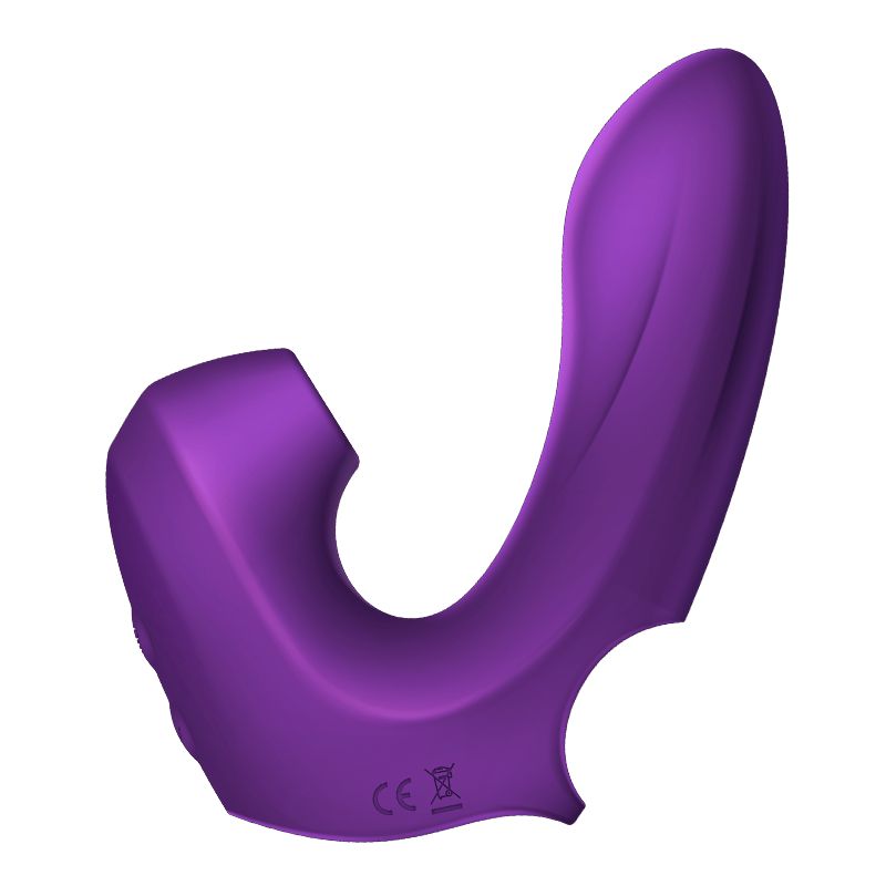 Erocome - Pictor Vibrating Sucking Finger Massager (Purple) -  Clit Massager (Vibration) Rechargeable  Durio.sg