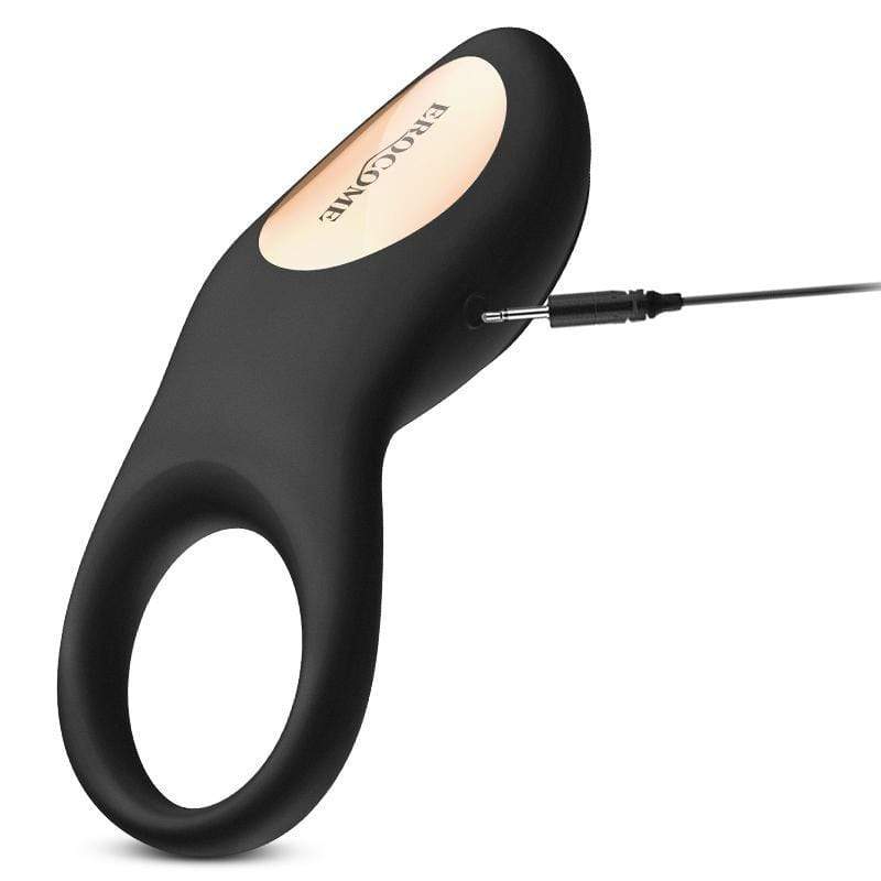 Erocome - Sagitta Rechargeable Silicone Cock Ring (Black) -  Silicone Cock Ring (Vibration) Rechargeable  Durio.sg