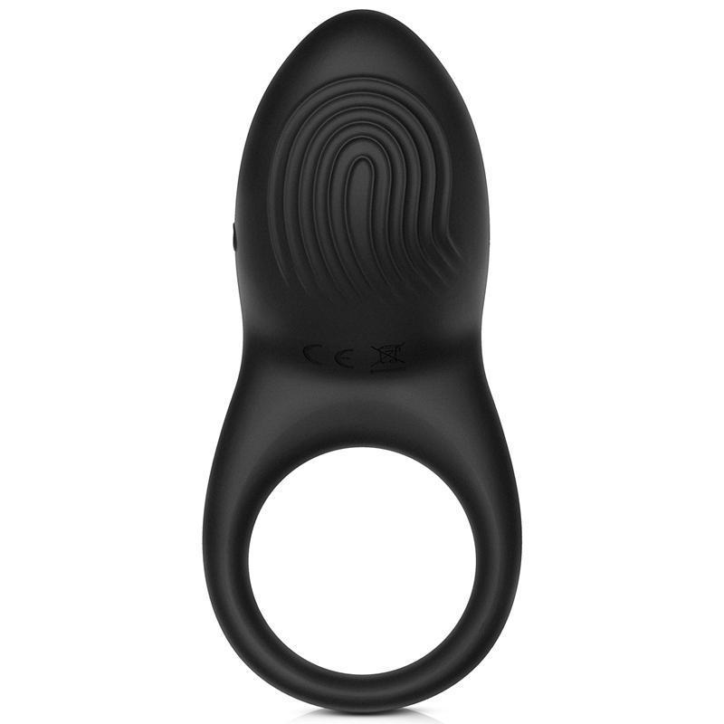 Erocome - Sagitta Rechargeable Silicone Cock Ring (Black) -  Silicone Cock Ring (Vibration) Rechargeable  Durio.sg
