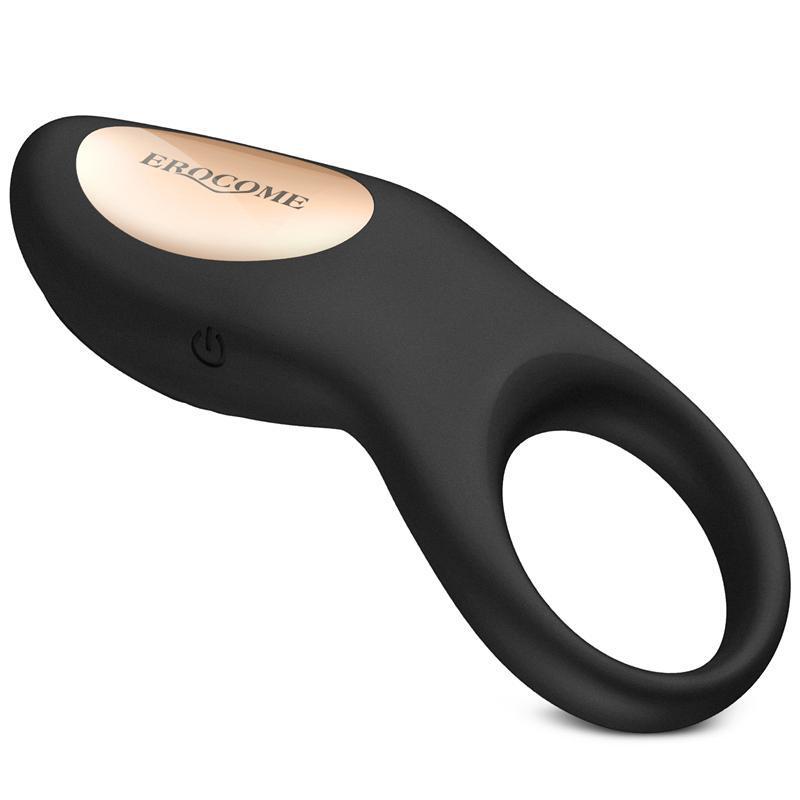 Erocome - Sagitta Rechargeable Silicone Cock Ring (Black) -  Silicone Cock Ring (Vibration) Rechargeable  Durio.sg