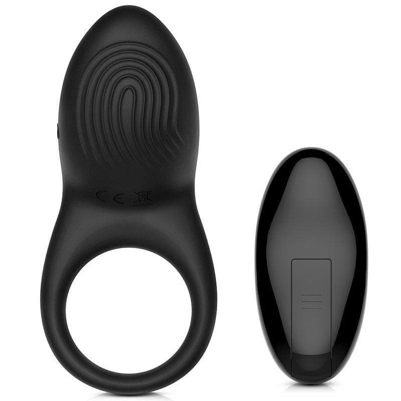 Erocome - Sagitta Remote Control Rechargeable Silicone Cock Ring (Black) -  Remote Control Cock Ring (Vibration) Rechargeable  Durio.sg