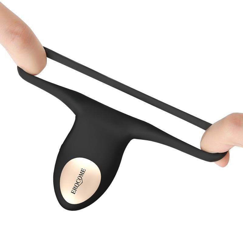 Erocome - Sagitta Remote Control Rechargeable Silicone Cock Ring (Black) -  Remote Control Cock Ring (Vibration) Rechargeable  Durio.sg