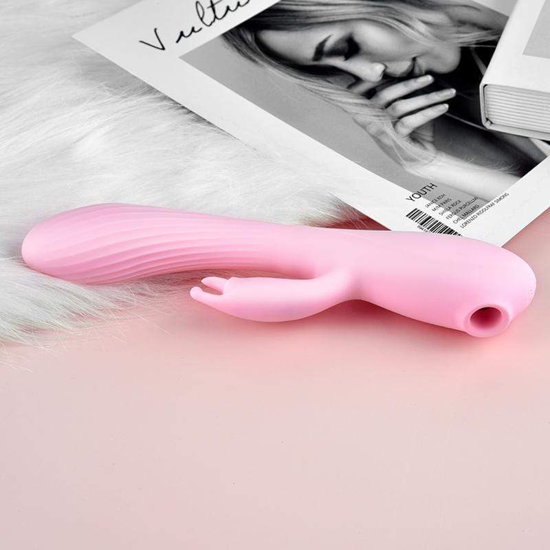 Erocome - Triangullum Vibraing Sucking Licking Rabbit Vibrator (Pink) -  Clit Massager (Vibration) Rechargeable  Durio.sg