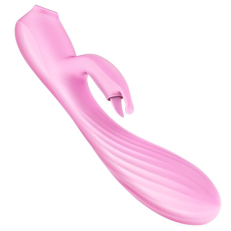 Erocome - Triangullum Vibraing Sucking Licking Rabbit Vibrator (Pink) -  Clit Massager (Vibration) Rechargeable  Durio.sg