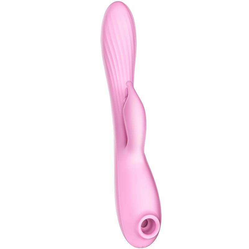 Erocome - Triangullum Vibraing Sucking Licking Rabbit Vibrator (Pink) -  Clit Massager (Vibration) Rechargeable  Durio.sg