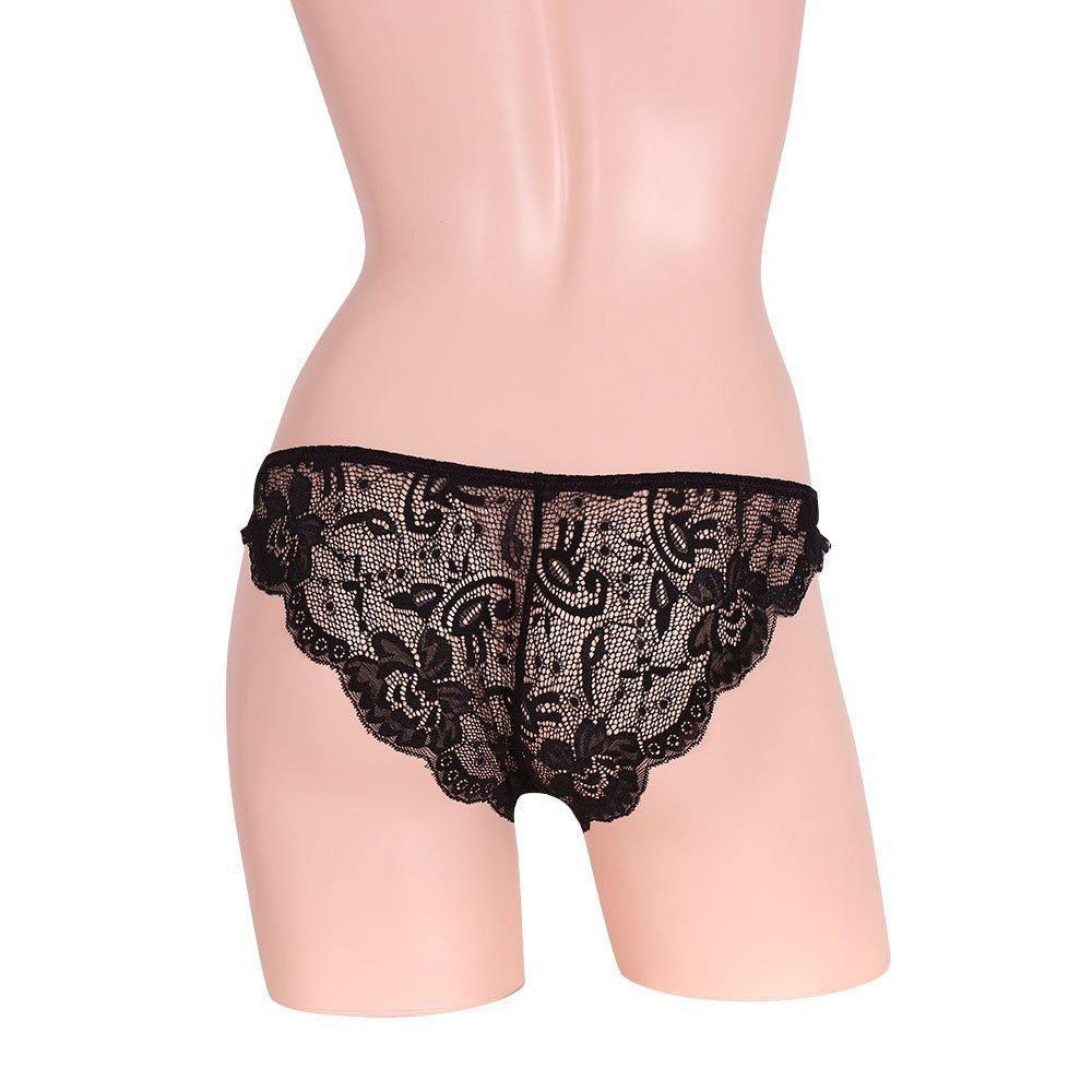 Erox - Bourgeoisie Laced Panties (Black) -  Lingerie (Non Vibration)  Durio.sg