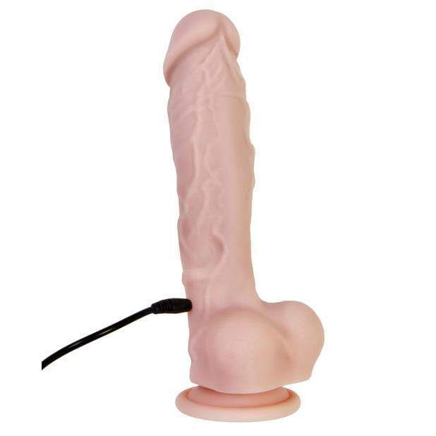 Evolved - Big Shot Rechargeable Vibrating Squirting Dildo (Beige) -  Realistic Dildo with suction cup (Vibration) Rechargeable  Durio.sg