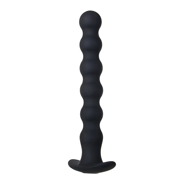 Evolved - Bottoms Up Vibrating Anal Beads (Black) -  Anal Beads (Vibration) Rechargeable  Durio.sg