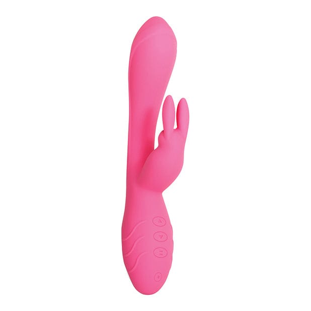 Evolved - Bunny Kisses Silicone Rechargeable Rabbit Vibrator (Pink) -  Rabbit Dildo (Vibration) Rechargeable  Durio.sg