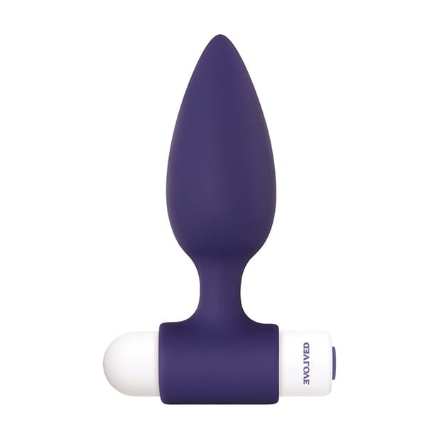 Evolved - Dynamic Duo Rechargeable Bullet Anal Plug (Purple/White) -  Anal Plug (Vibration) Rechargeable  Durio.sg