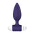 Evolved - Dynamic Duo Rechargeable Bullet Anal Plug (Purple/White) -  Anal Plug (Vibration) Rechargeable  Durio.sg