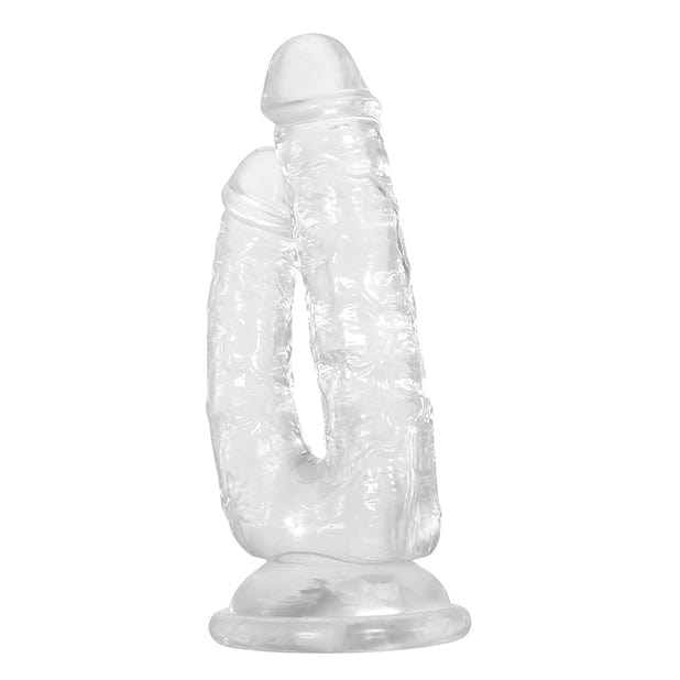 Evolved - Gender X Dualistic Double Dildo (Clear) -  Double Dildo (Non Vibration)  Durio.sg