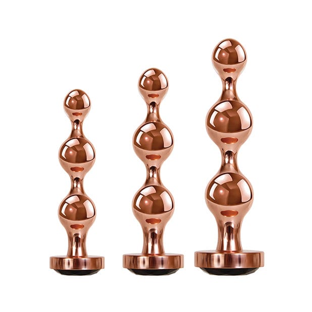 Evolved - Gender X Gold Digger Anal Set (Rose Gold/Black) -  Anal Kit (Non Vibration)  Durio.sg