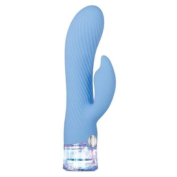 Evolved - Glitteriffic Rechargeable Rabbit Vibrator (Blue) -  Rabbit Dildo (Vibration) Rechargeable  Durio.sg