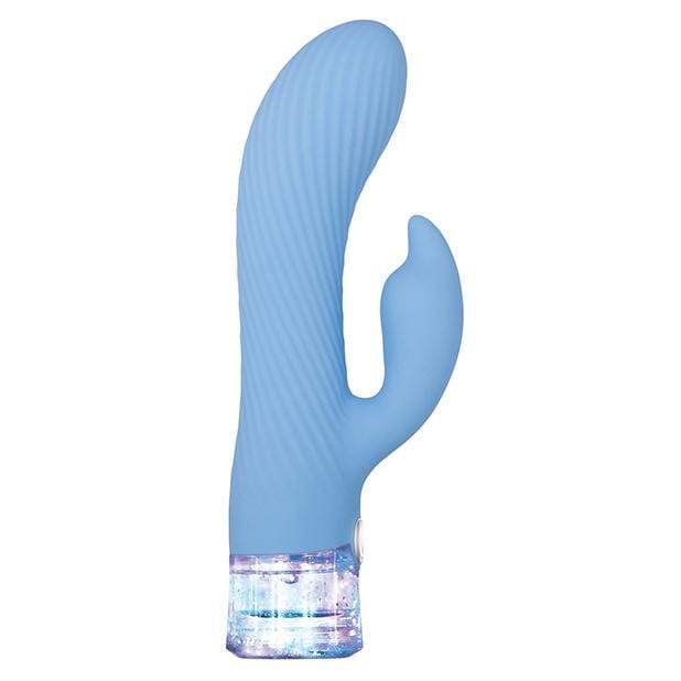Evolved - Glitteriffic Rechargeable Rabbit Vibrator (Blue) -  Rabbit Dildo (Vibration) Rechargeable  Durio.sg