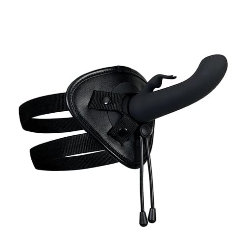 Evolved - Heavenly Harness Vibrating G Spot Rabbit Strap On Set (Black) -  Strap On with Dildo for Reverse Insertion (Vibration) Rechargeable  Durio.sg