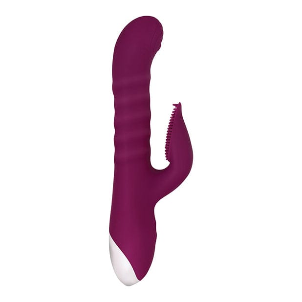 Evolved - Lovely Lucy Thrusting Spinning Rabbit Vibrator (Purple) -  Rabbit Dildo (Vibration) Rechargeable  Durio.sg