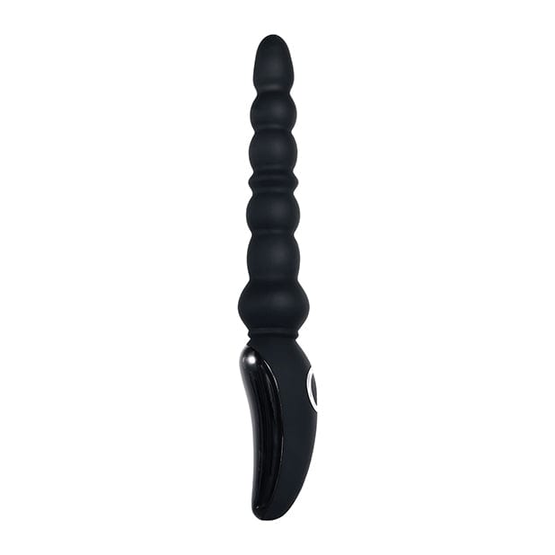 Evolved - Magic Stick Beaded Vibrator Anal Beads (Black) -  Anal Beads (Vibration) Rechargeable  Durio.sg